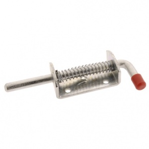 10mm Spring Loaded Shoot Bolt - Zinc Plated